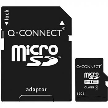 Q-Connect KF16013 scheda MicroSD 32 GB classe 10 – Confezione da 1