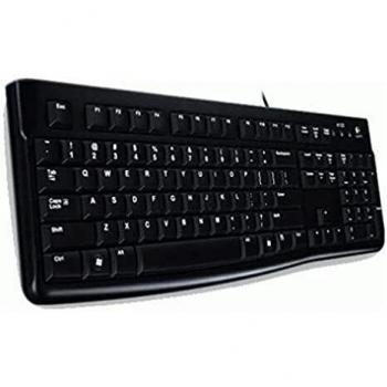 Logitech K120 Tastiera con Cavo per Windows, Layout Internazionale QWERTY