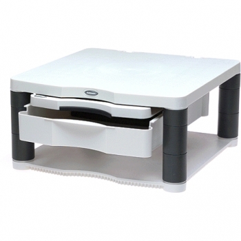 Supporto Monitor Plus Fellowes, Grigio Grafite