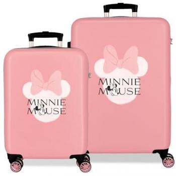 Maletas Disney Minnie Heads Rígidas 91L