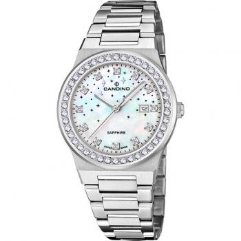 Reloj De Mujer Candino Lady Elegance Beige C4749/1