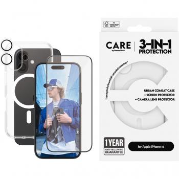 GuardiaCrisp™ Protectora 3 en 1 para iPhone 16