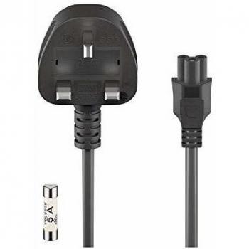 Cavo di Collegamento C5 Maschio 1,8 m Nero – Goobay UK