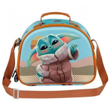 Bolsa Portameriendas 3D Say Hi Grogu The Mandalorian Star Wars