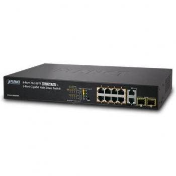 Planet FGSD-1008HPS Fast Ethernet PoE Switch