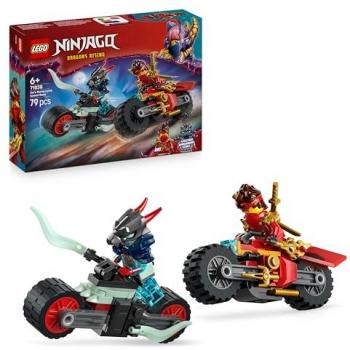 Carrera Relámpago de Kai en Moto LEGO Ninjago