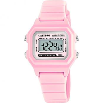 Reloj Calypso K5802/3 digi. cor. esf. rosa