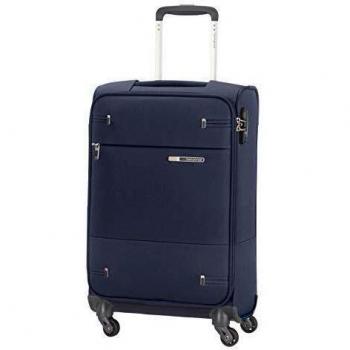 Samsonite Base Boost Spinner S Maleta de Mano, 55 cm, 35 L, Ancho: 35 cm, Azul (Navy Blue)