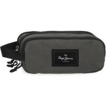 Pepe Jeans. Estuche Aris Evergreen Gris -22x10x9cm
