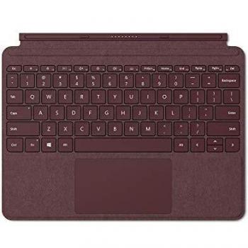 Tastiera Microsoft Surface Go Signature Type Cover con layout QWERTY italiana in rosso Burgundy