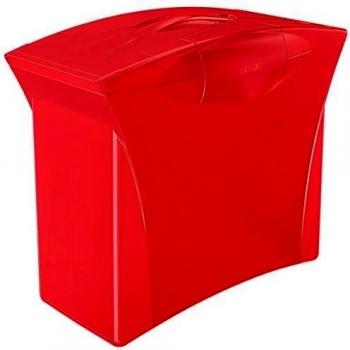 Esselte Maletín para Carpetas Colgantes Europost A4 Capacidad para 15 Carpetas Colgantes Rojo VIVIDA Gama VIVIDA 623964