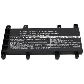 Batteria Compatibile Alta Qualità ASUS X756 Series C21N1515