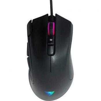 Viper PV551OUXK Mouse da gioco USB Ottico Nero, RGB 8 Tasti 800 dpi, 1600 dpi, 2400 dpi, 3200 dpi, 6200 dpi Illuminato