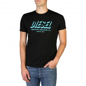 Camiseta Diesel T-Diegos-A5_A01849_0Gram negra para hombre