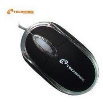 Mini Mouse Ottico USB 800 DPI Nero Techmade