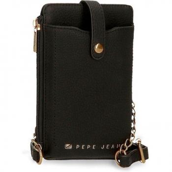 Pepe Jeans Diane bandolera para mujer negra con tarjetero