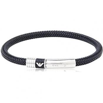 Emporio Armani Pulsera de acero inoxidable para hombre EGS1624001