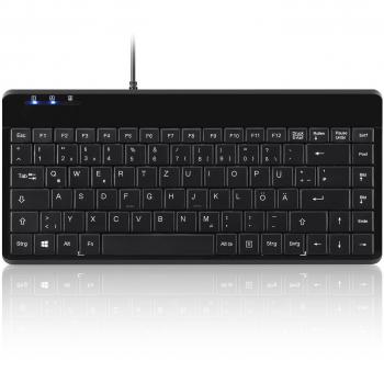 Perixx Periboard-409 Tastiera Cablata Nera