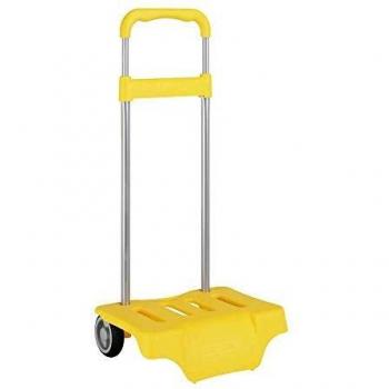 Carro Portamochilas Niños Unisex, Amarillo, 50 Cm