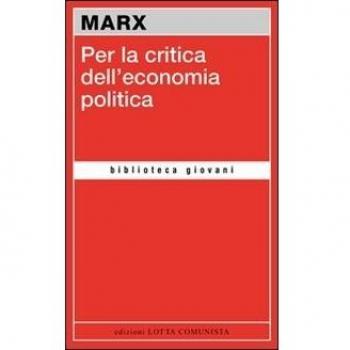 Per la critica dell'economia politica