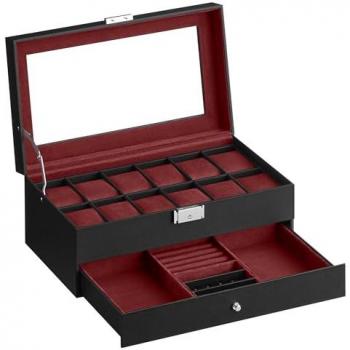 Relojería Dual cristal