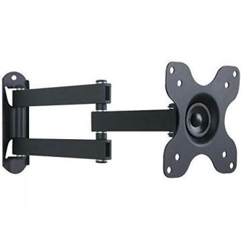 Techly 025336 Wall Mount for LED LCD TV 13-30 Full-Motion Black