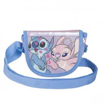 Bolso Stitch Morado 15 x 12 x 4 cm