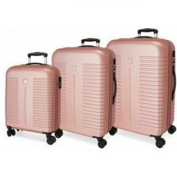 Roll Road India Maletas Rígidas 55-70-80cm Nude