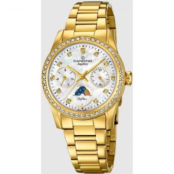 Reloj Candino C4689 Lady Casual Caja de Acero Inoxidable 316L 2N18 Dorado