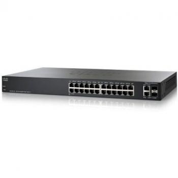 Cisco SG200-26 1000/26P/S Switch di Rete, Nero