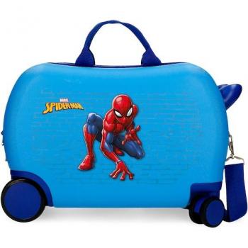 Maleta Infantil Spiderman Vigilante Azul ABS 24L 20×45×31 cm