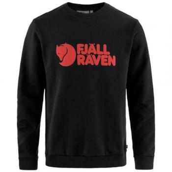 Suéter Logo FJALLRAVEN Negro para Hombre