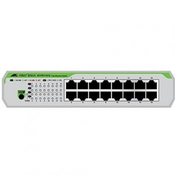 Allied Telesis AT-FS710/16-50 Non gestito Fast Ethernet (10/100) 1U Verde, Grigio Switch di Rete