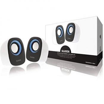 Altoparlante PC 12W 2.0 con ingresso jack da 3,5 mm