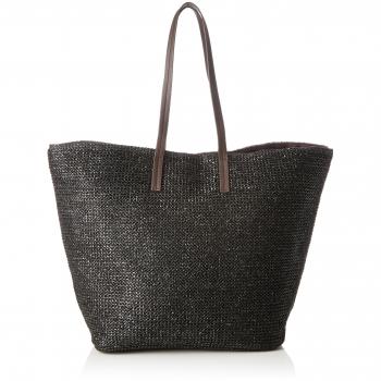 PIECES 17087404, Bolso Mujer, Negro, 21x33x32 cm (B x H T)