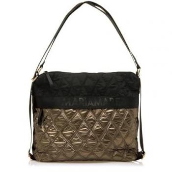 Bolso Hombro Acolchado Metalizado “Mariamare”