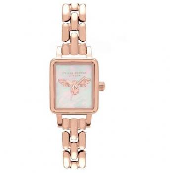 Olivia Burton Reloj Mujer Analogico Cuarzo con Correa de Acero OB16FB22