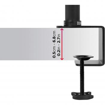Duronic DM354 Supporto 4 Monitor Da Scrivania