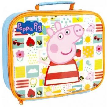 Peppa Pig Comida Bolso Un Tamaño Negro