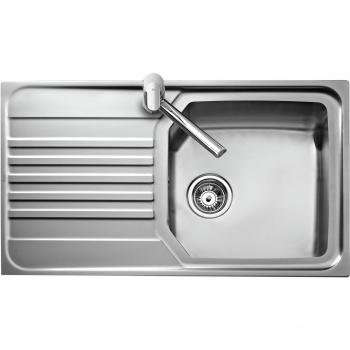 Fregadero Inox Teka Premium 1C1Ei con Escurridor y Seno Único