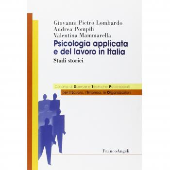 Psicologia applicata e del lavoro in Italia. Studi storici