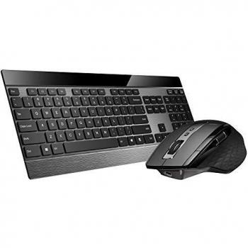 Rapoo 9900M Tastiera Wireless Nera