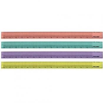 Caja expositora 60 reglas triangulares 15 cm, serie New Look