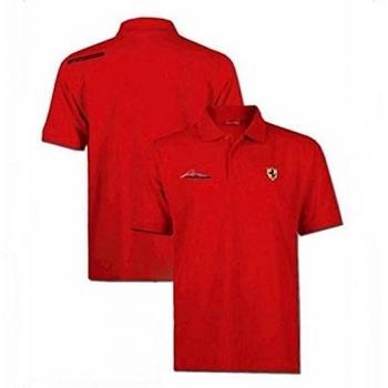 Polo Ferrari Red Scudetto Hombre L