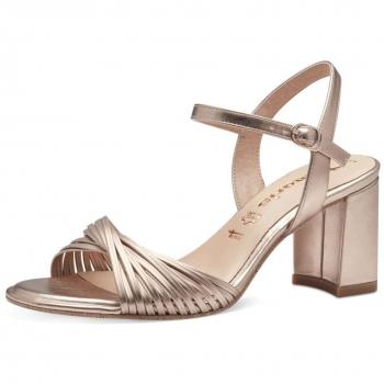 Tamaris 1-28324-42 943 Sandalias con Tacón Medio para Mujer Color Oro