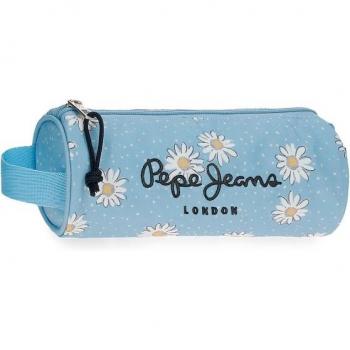 Estuche de tubo Pepe Jeans para niños Katherine azul