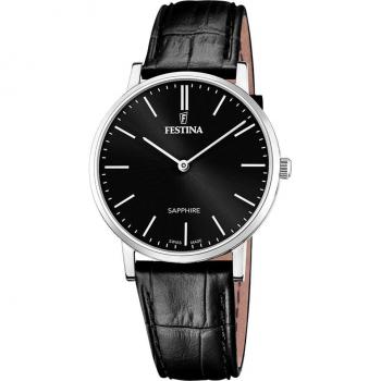 Reloj de Hombre Festina F20012/4 Esfera Negra