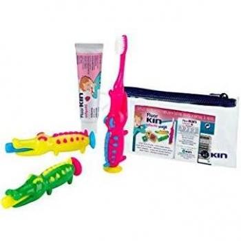CEPILLO KIN INFANTIL VIAJE + PASTA 25 ML