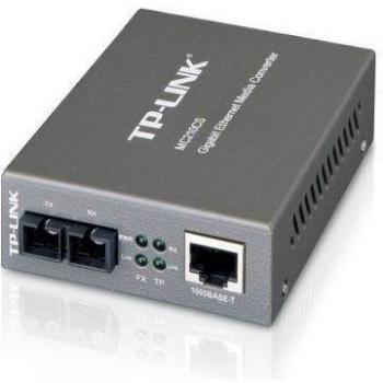 Convertitore Media TP-Link MC210CS 1000BASE‑LX/LH/1000Base‑T Monomodale SC Nero