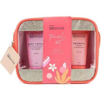 Neceser con Set Cosmética de Viaje de 3 Piezas